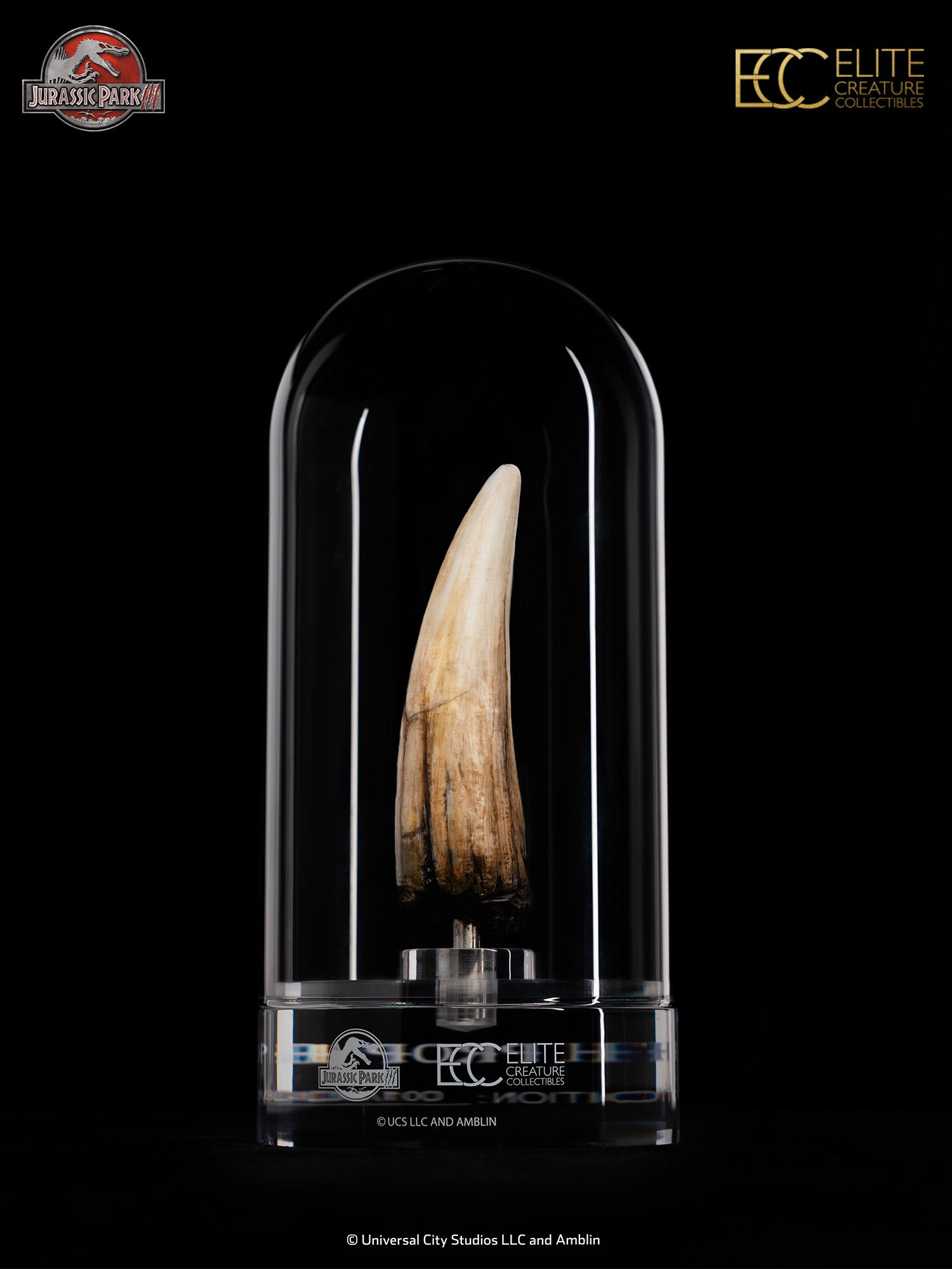ECC : Jurassic Park III – Spinosaurus Tooth Prop Reproduction