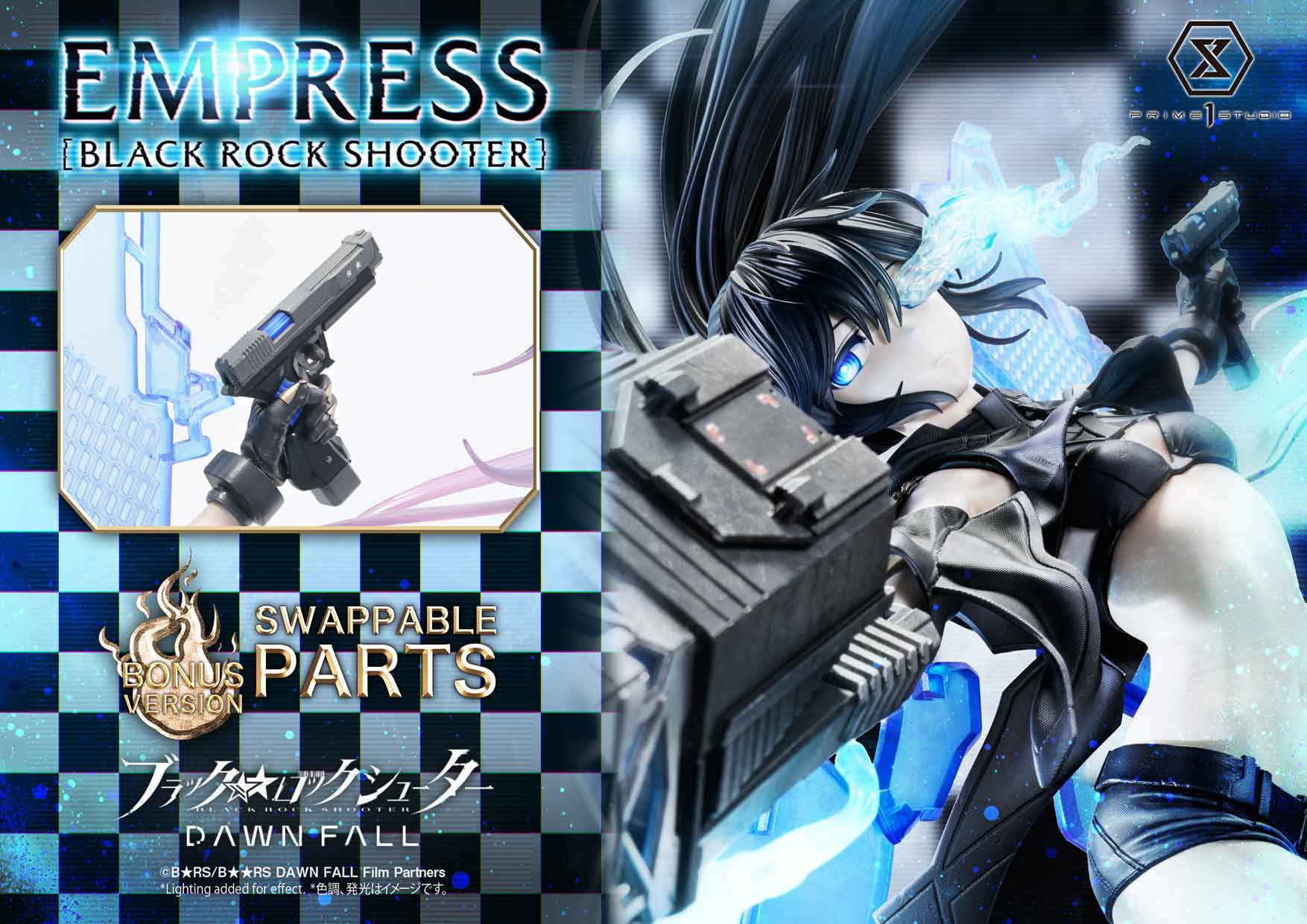 P1 UPMBRS-01DXS Ultimate Premium Masterline BLACK ROCK SHOOTER DAWN FALL Empress[BLACK ROCK SHOOTER] DX Bonus Version