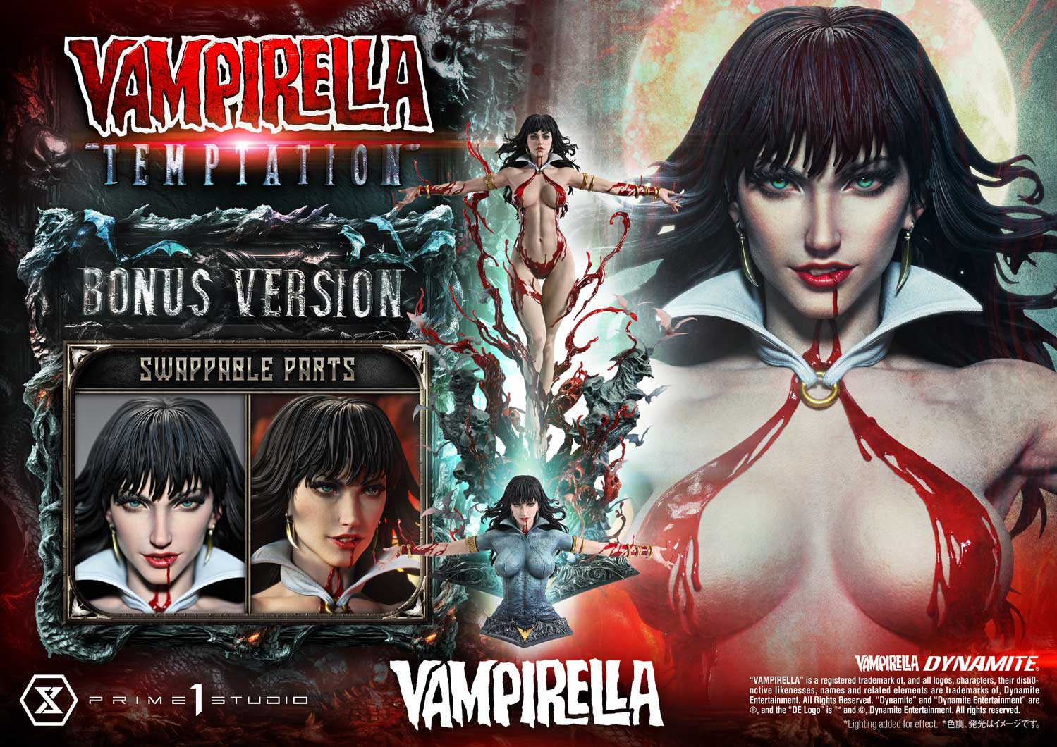 P1 REMVP-01S Real Elite Masterline Vampirella Vampirella "Temptation" Bonus Version