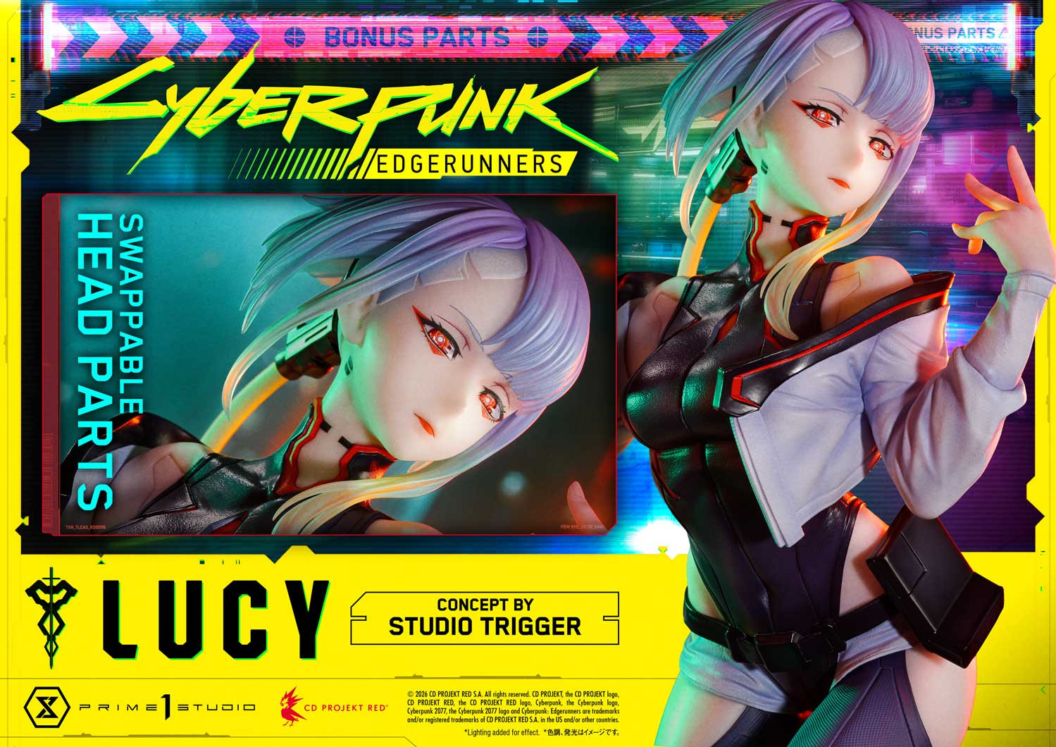 P1 Concept Masterline Cyberpunk: Edgerunners Lucy "Concept by Studio TRIGGER" Bonus Version