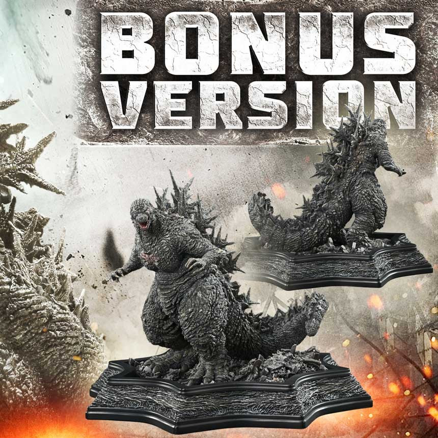 P1 LSGMO-01S Life Size Bust GODZILLA MINUS ONE Godzilla Bonus