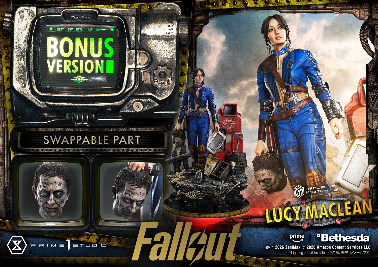 P1 REMFO-02S -Real Elite Masterline Fallout (TV Series) Lucy MacLean Bonus Version