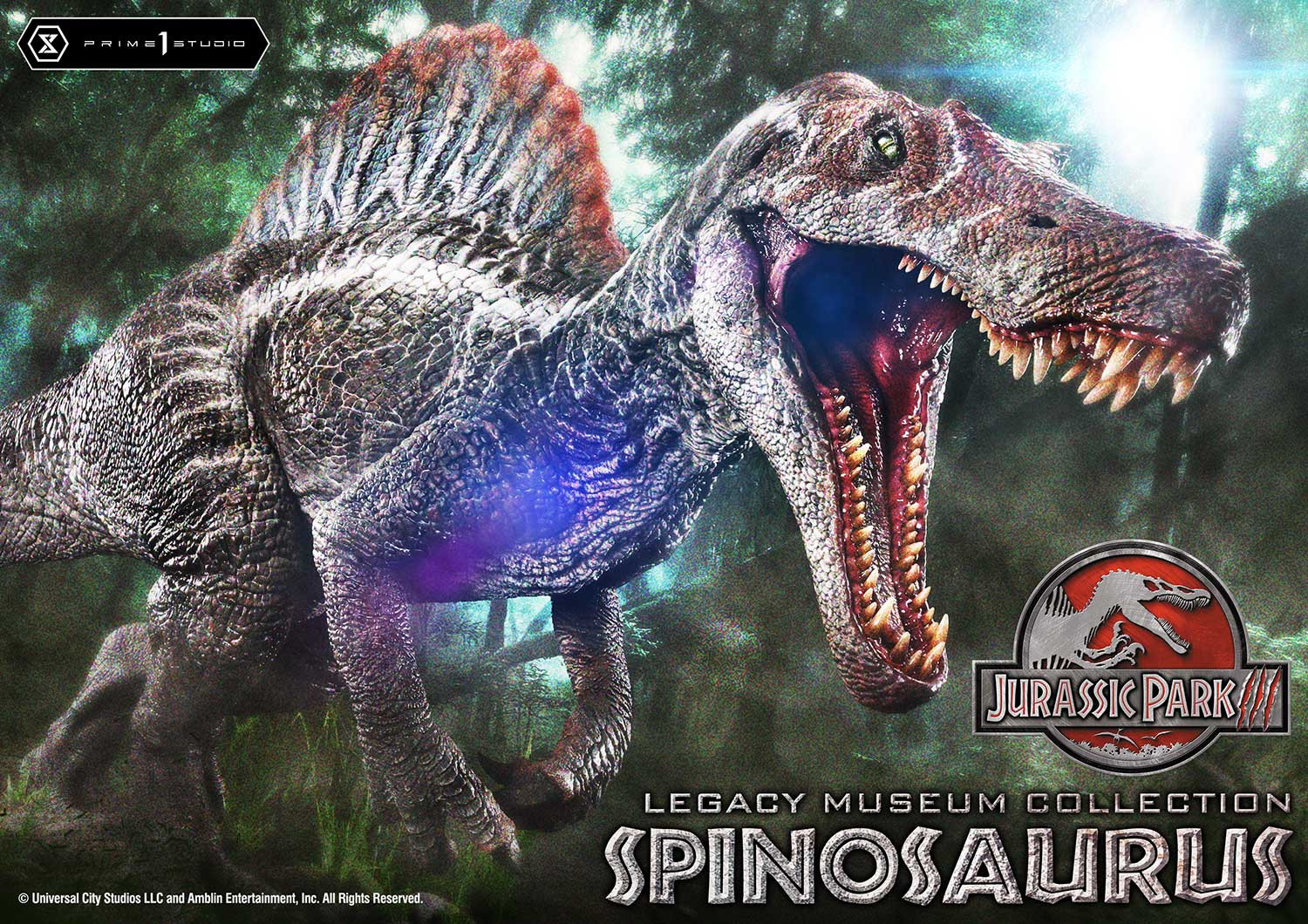 P1S Legacy Museum Collection Jurassic Park III Spinosaurus 1/6 scale