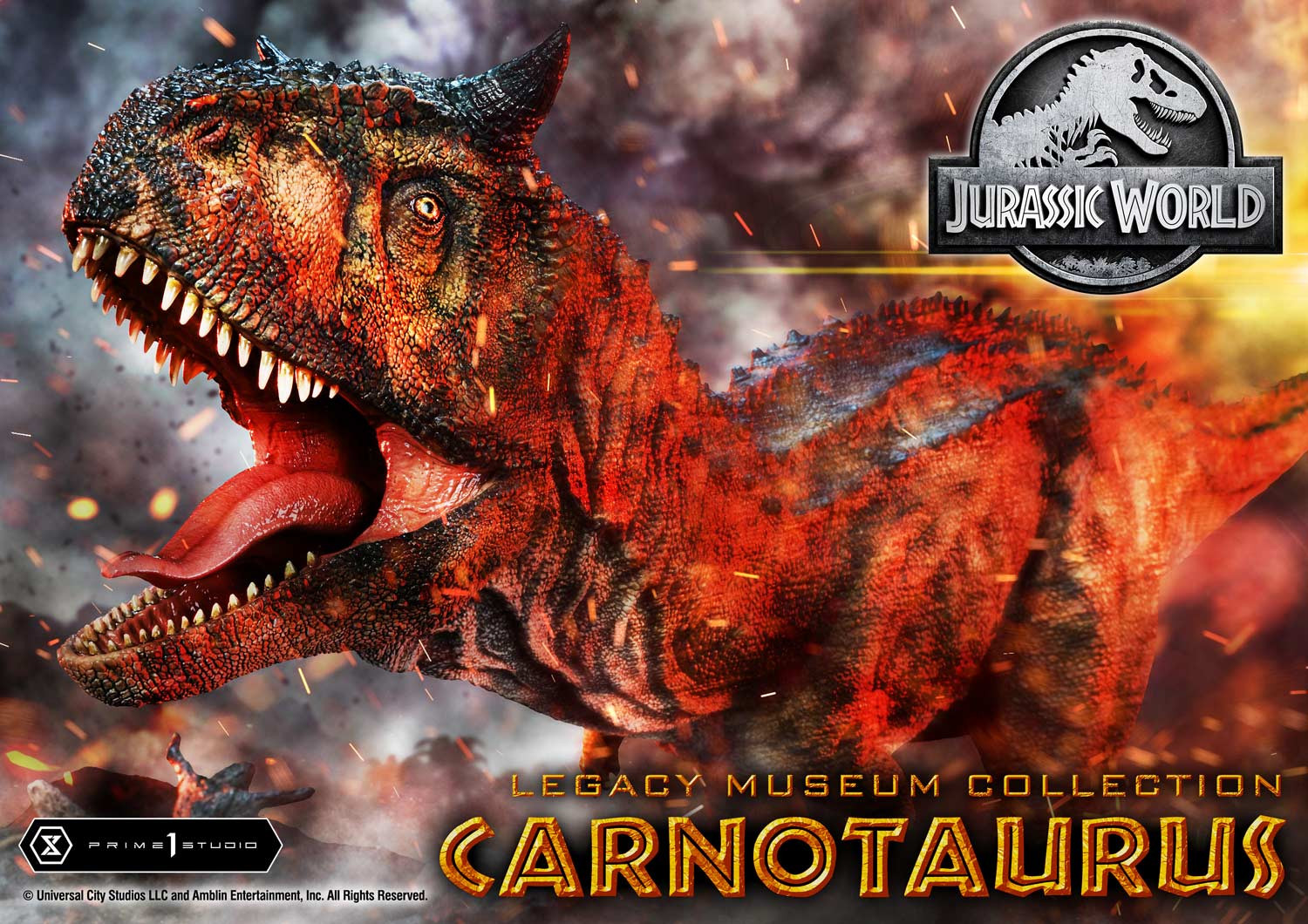 P1 LMCJWF-10 Legacy Museum Collection Jurassic World: Fallen Kingdom (Film) Carnotaurus 1/15 scale