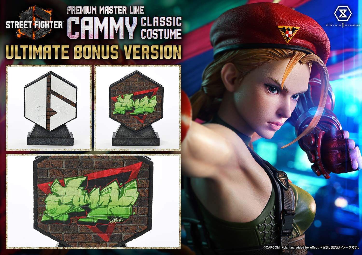 P1 PMSF6-06UTS Premium Masterline Street Fighter 6 Cammy Classic Costume  Ultimate Bonus Version