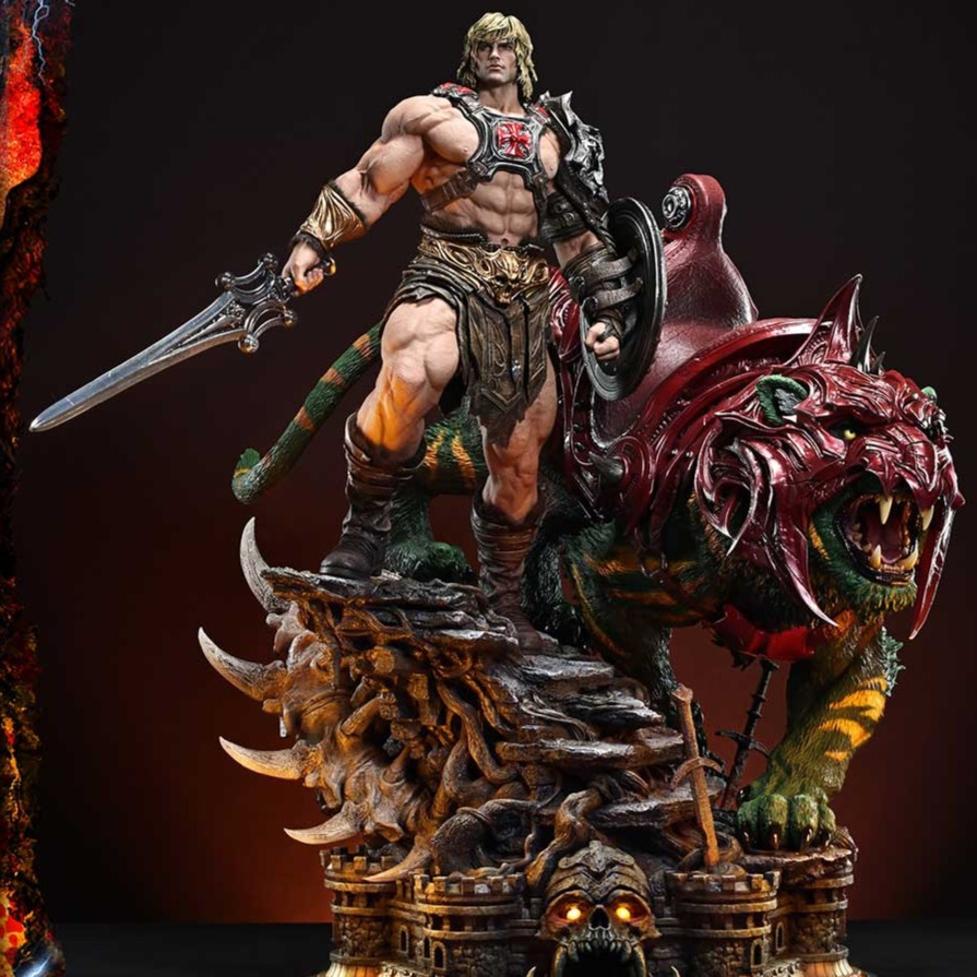 P1 REMMOU-01 Masters of the Universe He-Man & Battle Cat