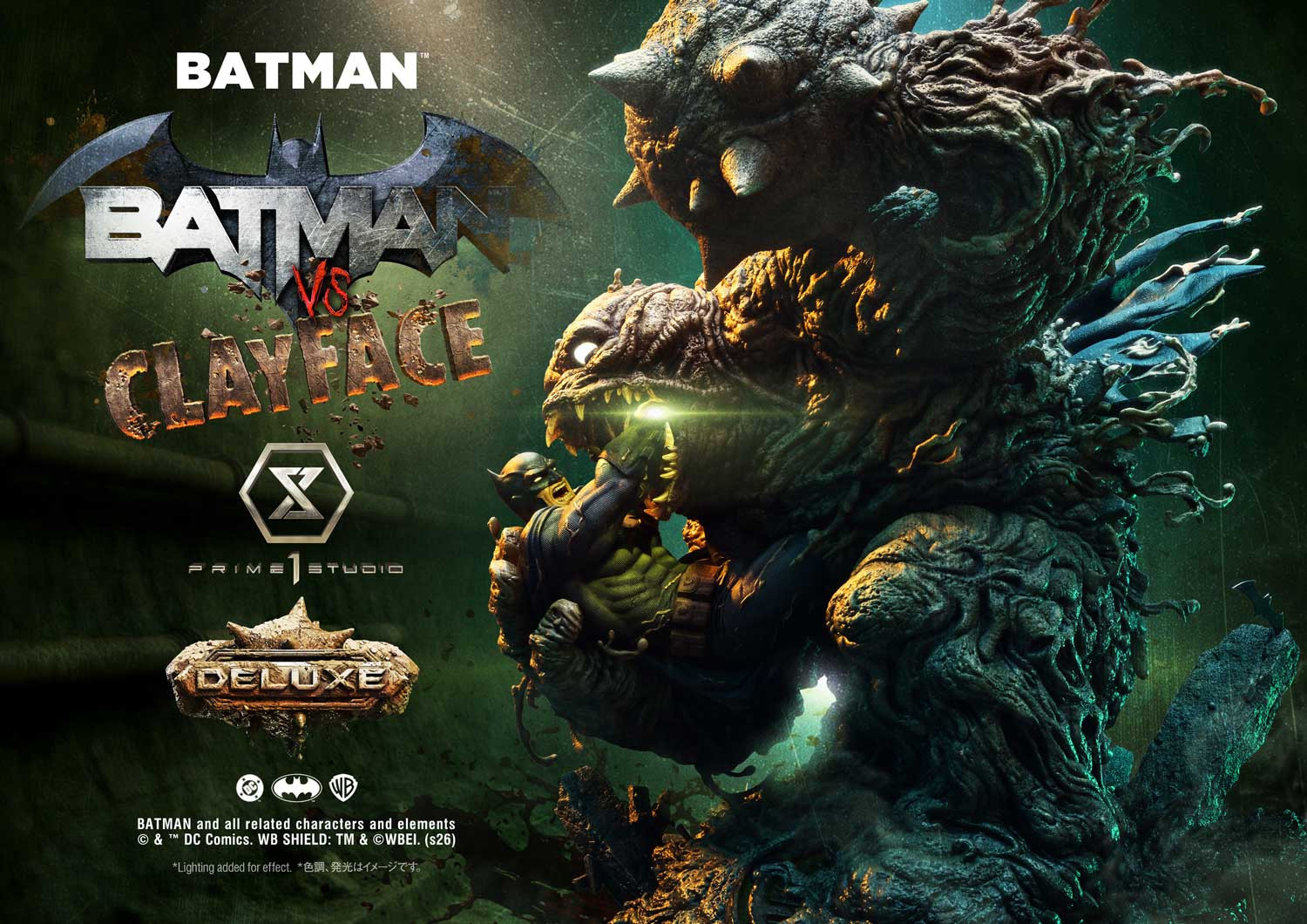 P1 Ultimate Premium Masterline Batman (Comics) BATMAN VS CLAYFACE Deluxe Version