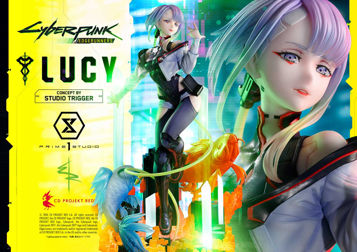 P1 Concept Masterline Cyberpunk: Edgerunners Lucy "Concept by Studio TRIGGER"