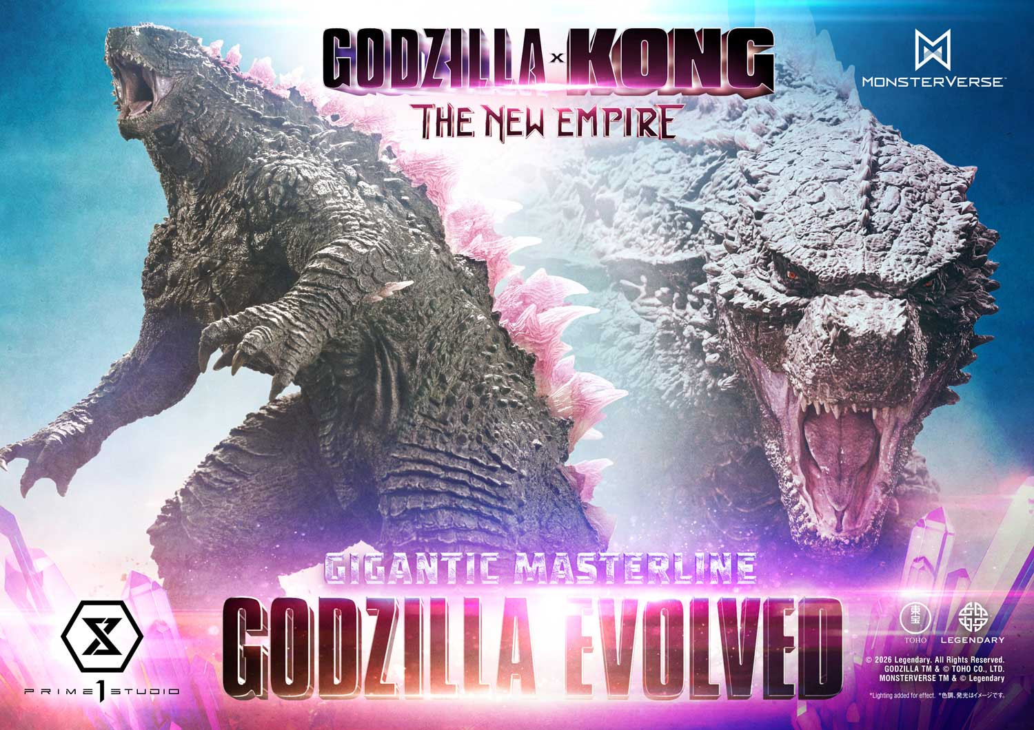 P1 GMGXK-01 Gigantic Masterline Godzilla x Kong: The New Empire (Film) Godzilla Evolved 