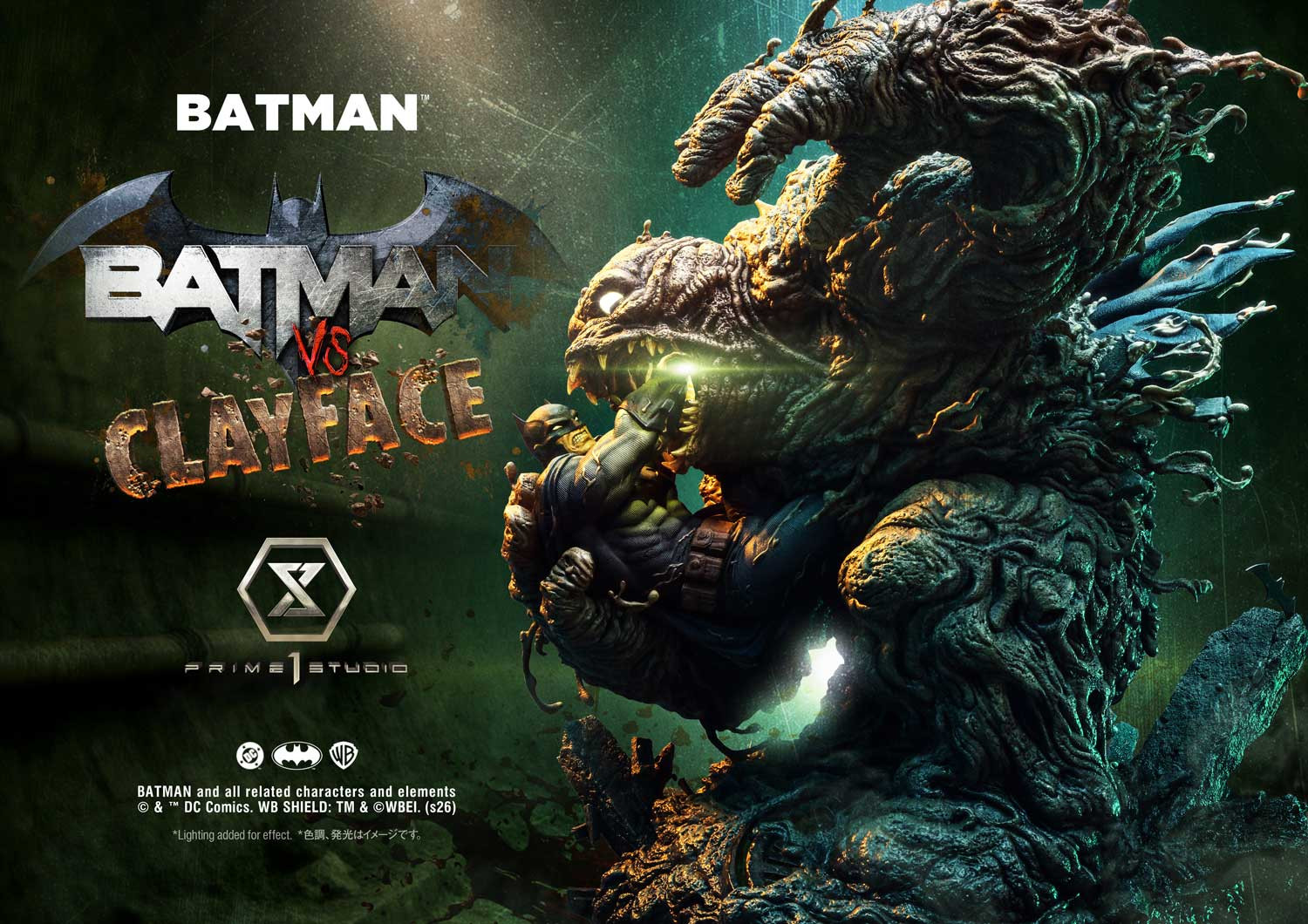 P1S Ultimate Premium Masterline Batman (Comics) BATMAN VS CLAYFACE