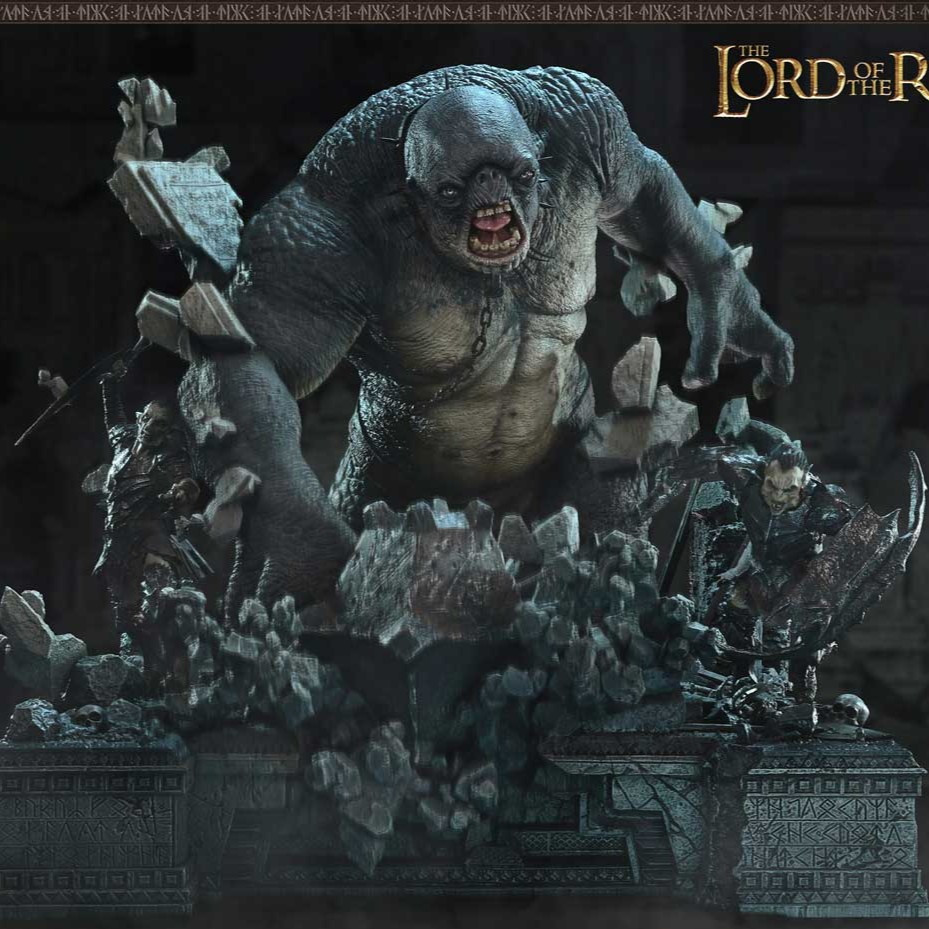P1 PMLOTR-13 The Lord of the Rings Cave Troll of Moria