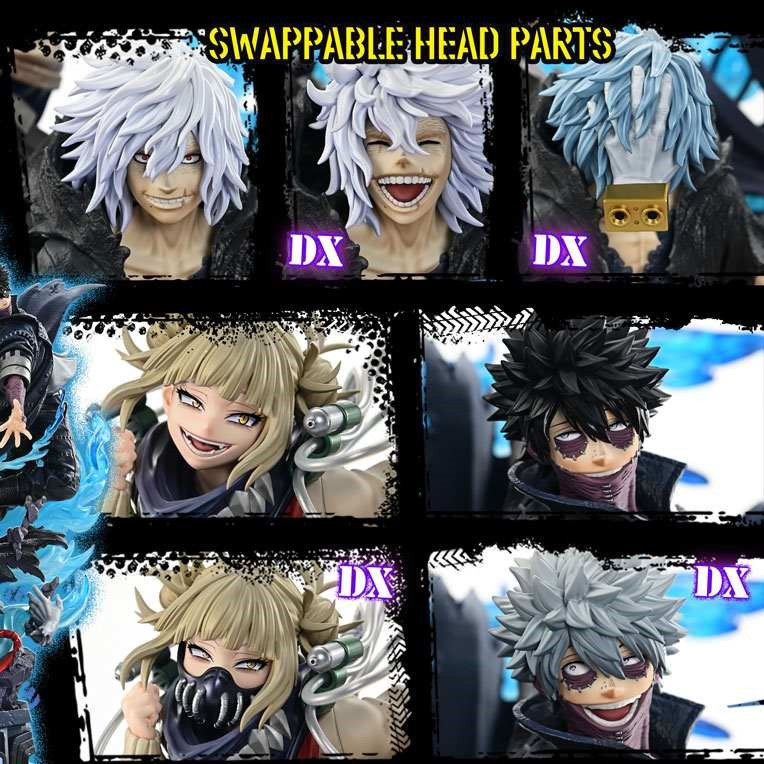 P1 UPMMHA-02DX My Hero Academia Tomura Shigaraki, Dabi, Himiko Toga DX