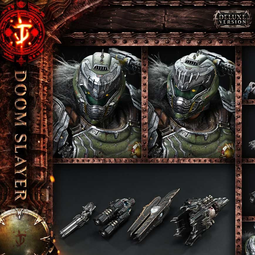 P1 UPMDOOM-01DX DOOM: The Dark Ages Doom Slayer DX