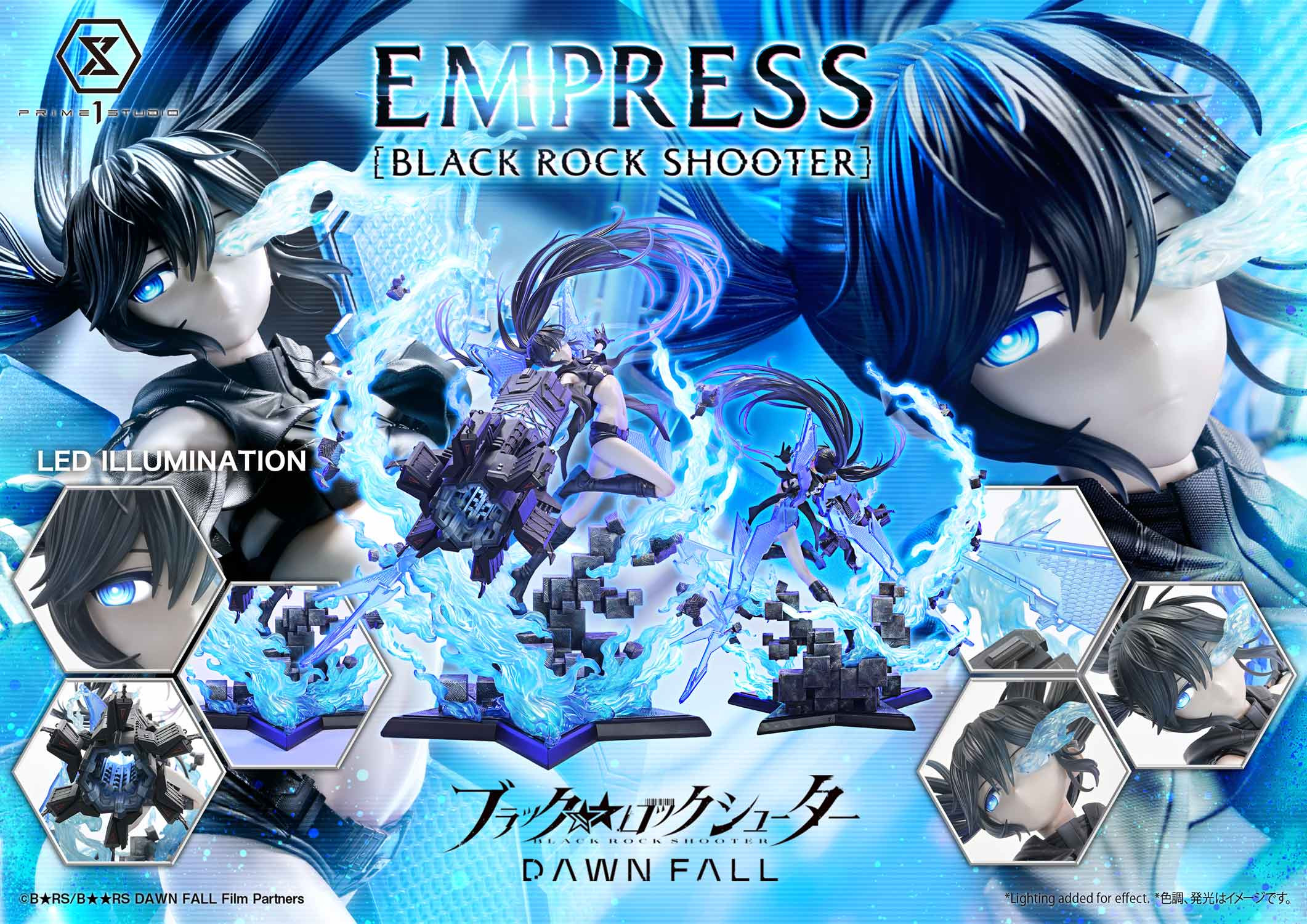 P1 UPMBRS-01 Ultimate Premium Masterline BLACK ROCK SHOOTER DAWN FALL Empress[BLACK ROCK SHOOTER]