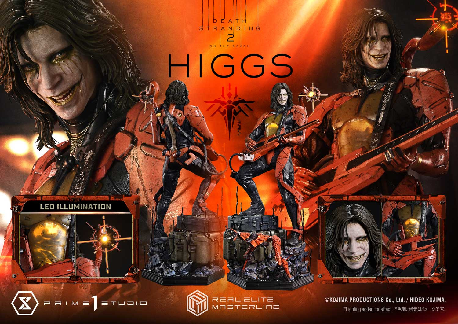 P1 REMDS2-02 Real Elite Masterline DEATH STRANDING 2: ON THE BEACH Higgs