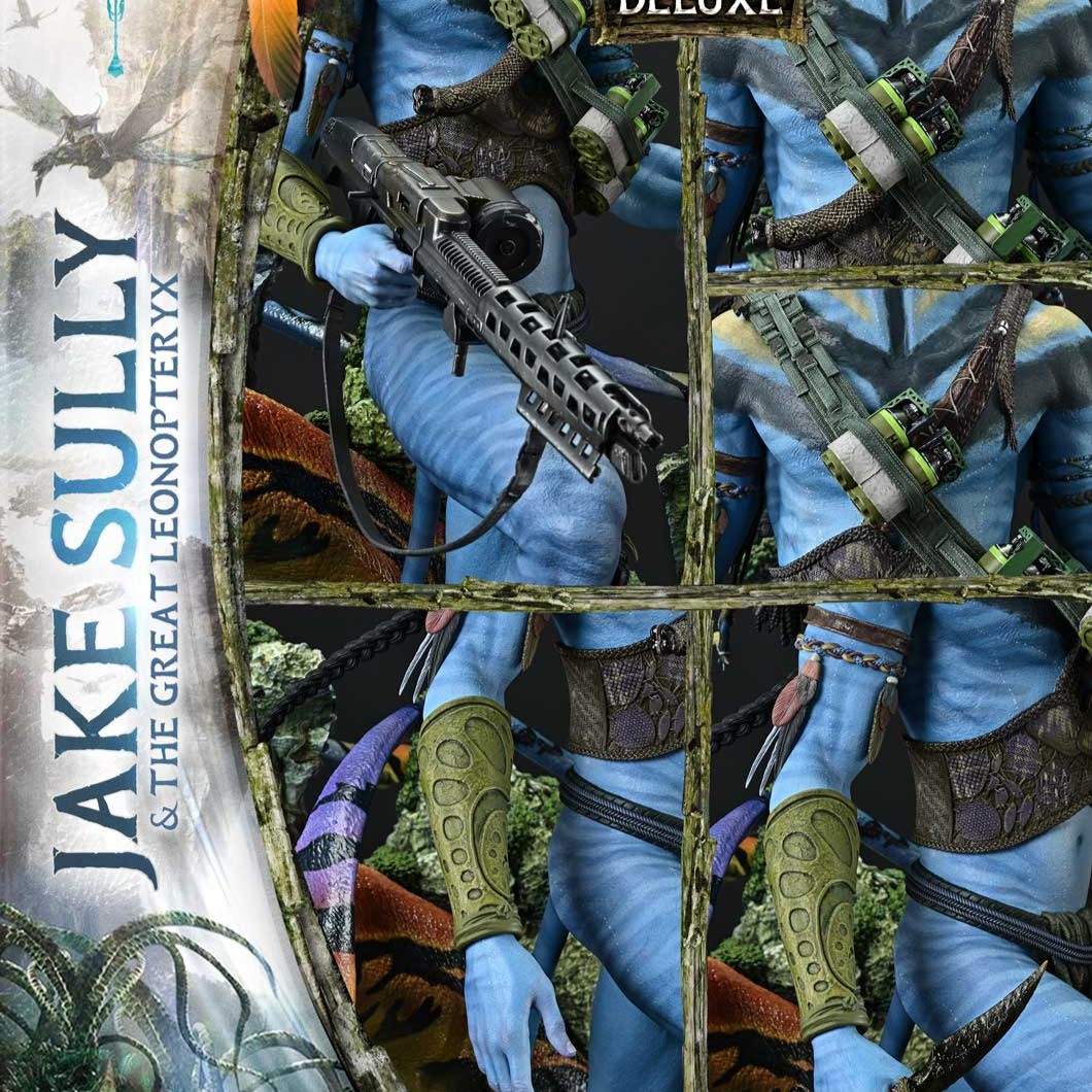 P1 REMAVTR-01DX Avatar Jake Sully & The Great Leonopteryx Avatar DX