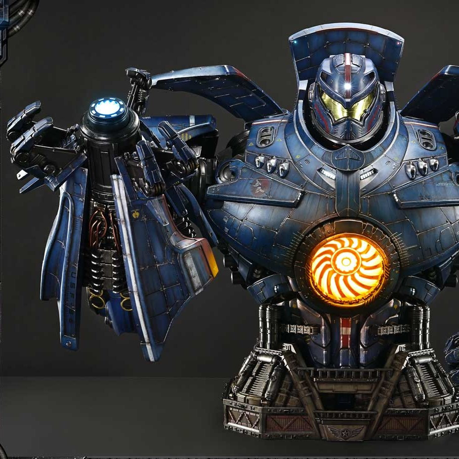 P1 LSPACRIM-02 Life Size Bust Pacific Rim Gipsy Danger Battle Mode