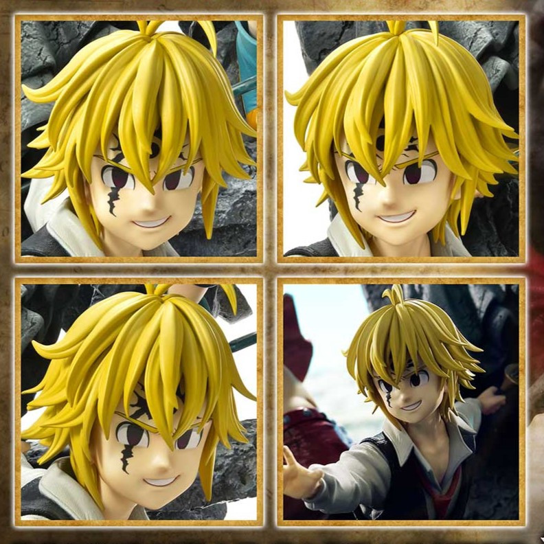 P1 CMNTZ-01DXS The Seven Deadly Sins Meliodas, Ban and King DX Bonus