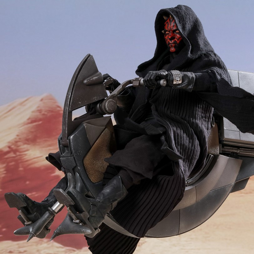 sith speeder and darth maul