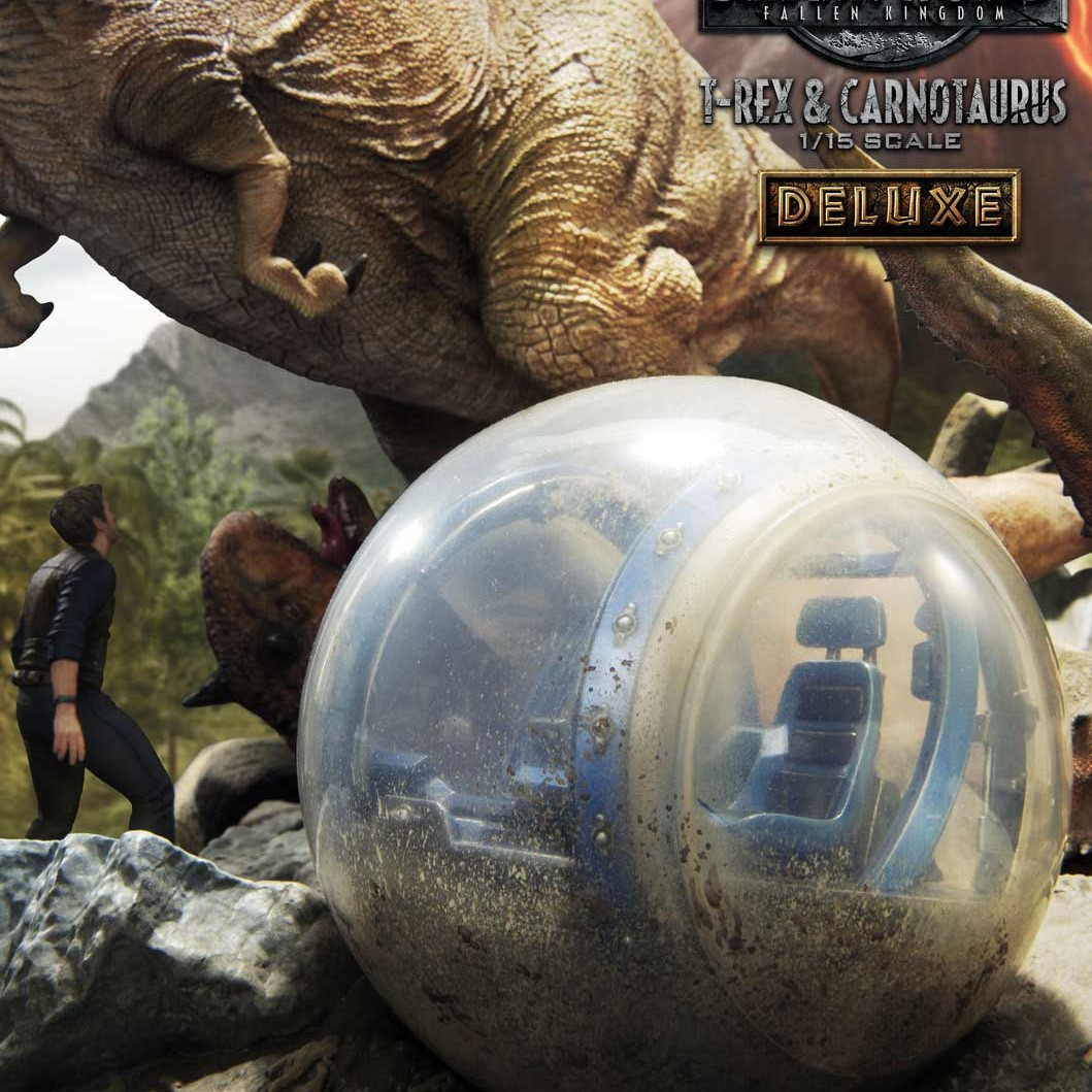 P1 LMCJW2-07DX T-REX & CARNOTAURUS DX