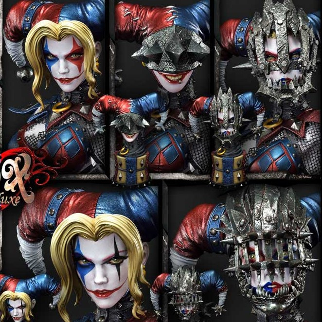 P1 MMDCMT-13DX Dark Nights Metal Harley Quinn Who Laughs DX