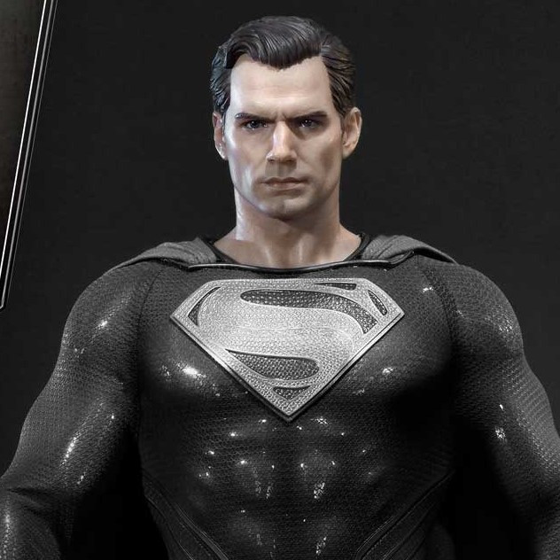 P1 MMJL-06BL ZSJL BLACK SUIT SUPERMAN