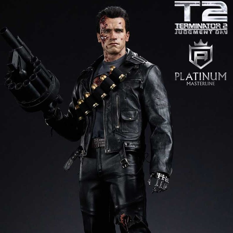 P1 PLMT2-01 T2 Judgment Day T-800 Cyberdyne Shootout