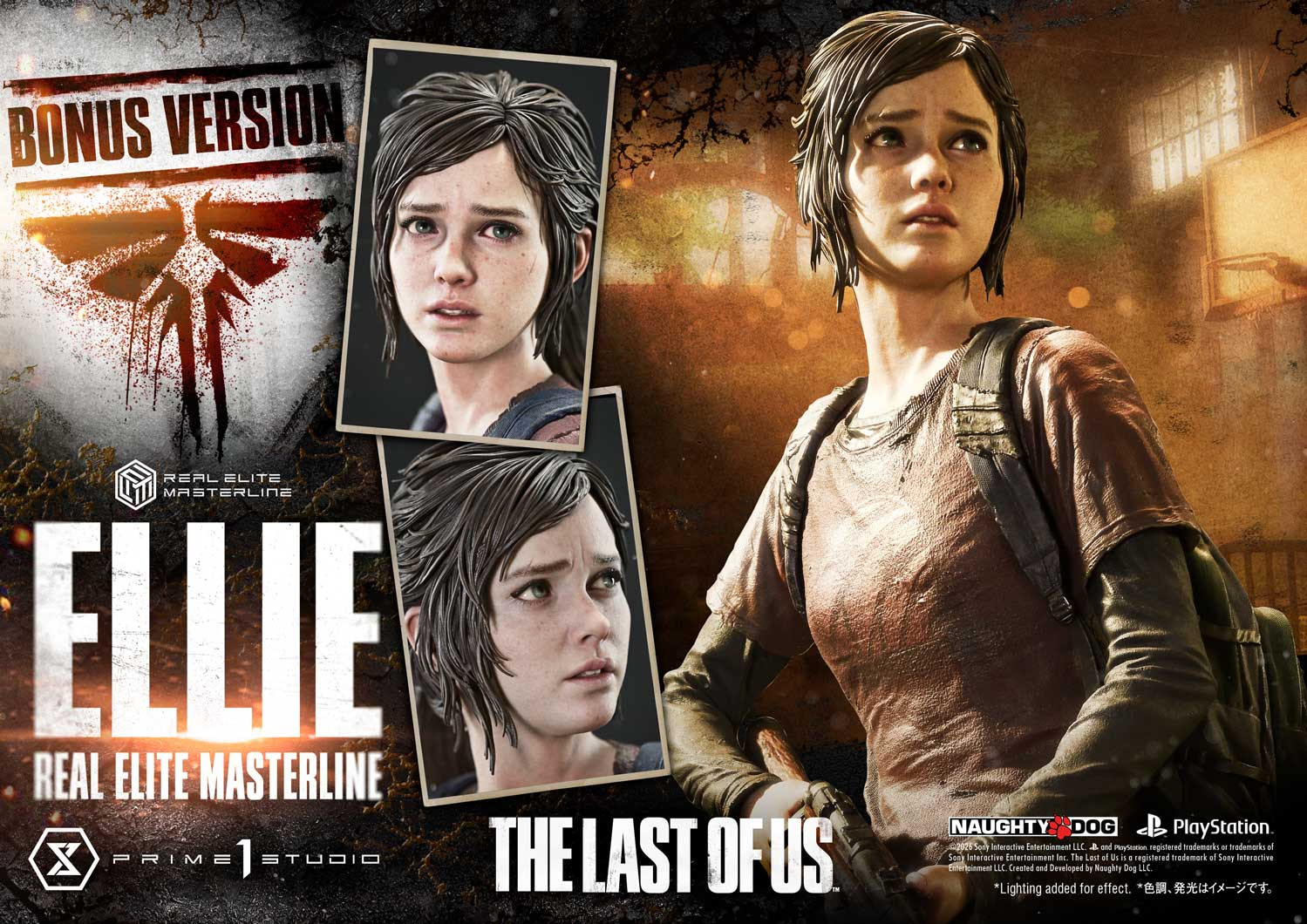 P1 REMTLOU-01S Real Elite Masterline The Last of Us Part I Ellie Bonus Version