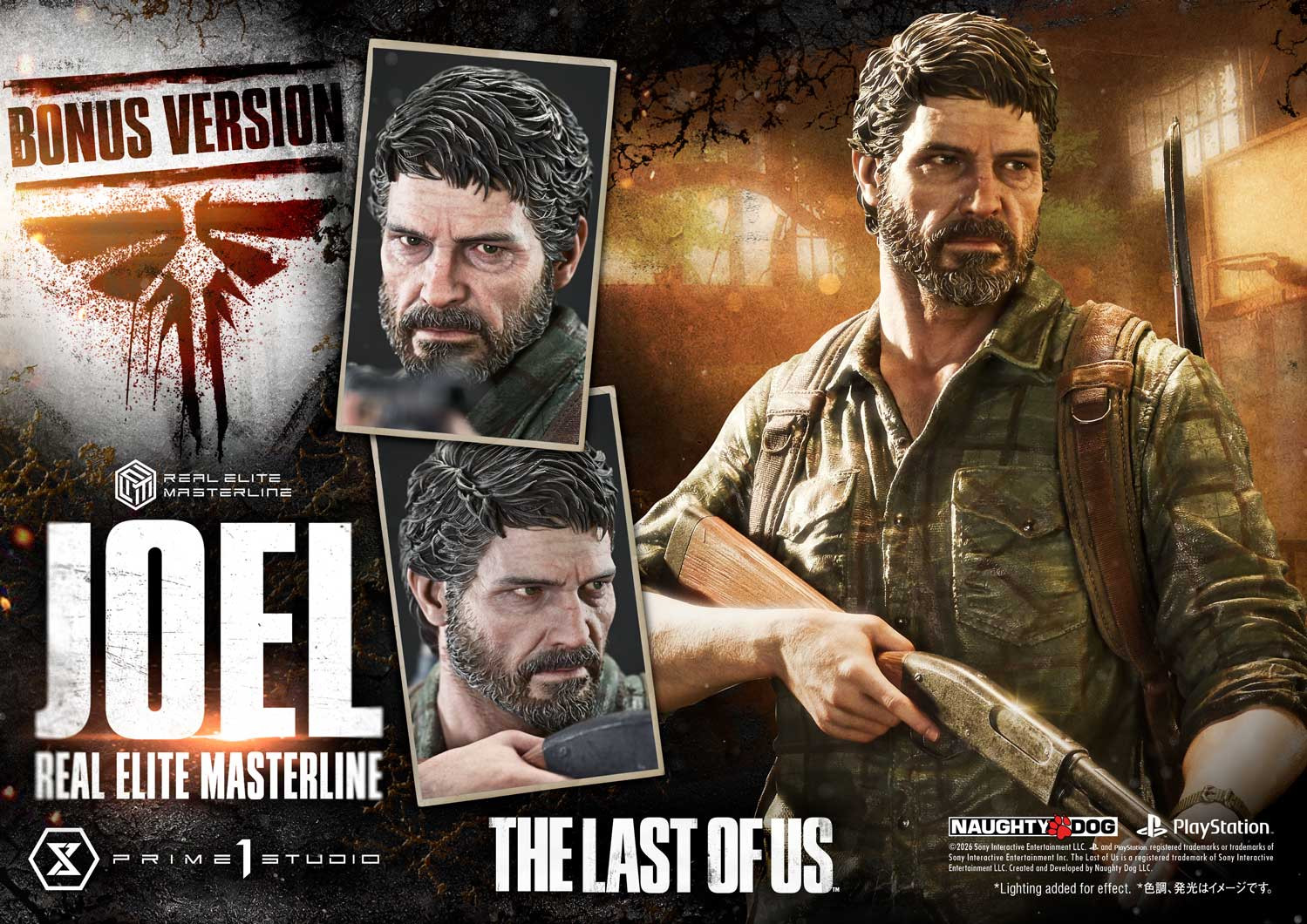 P1 REMTLOU-02S Real Elite Masterline The Last of Us Part Ⅰ Joel Bonus Version