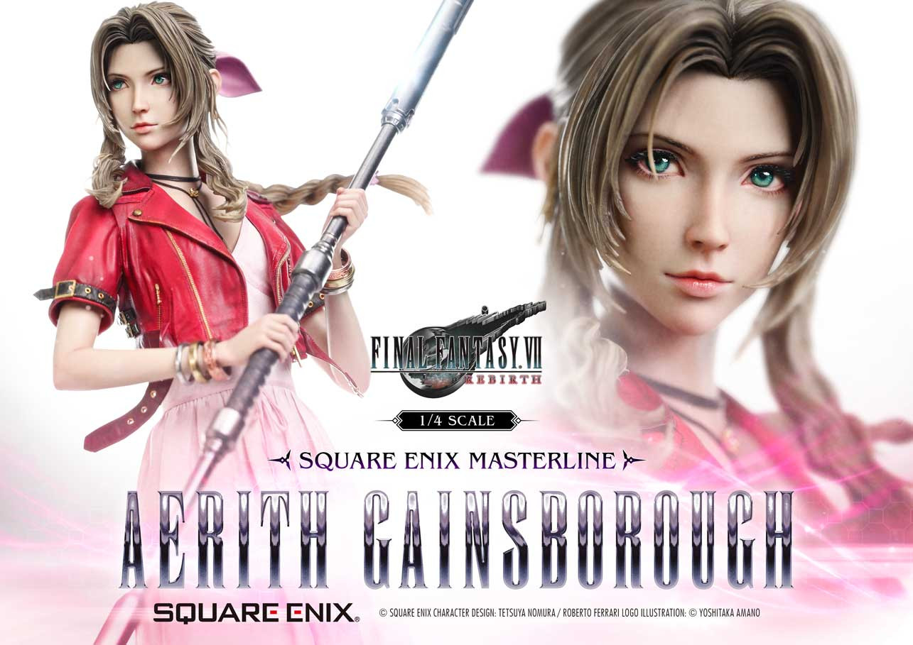 SQUARE ENIX : SEM-10 - MASTERLINE FINAL FANTASY VII REBIRTH 1/4 Scale - AERITH GAINSBOROUGH