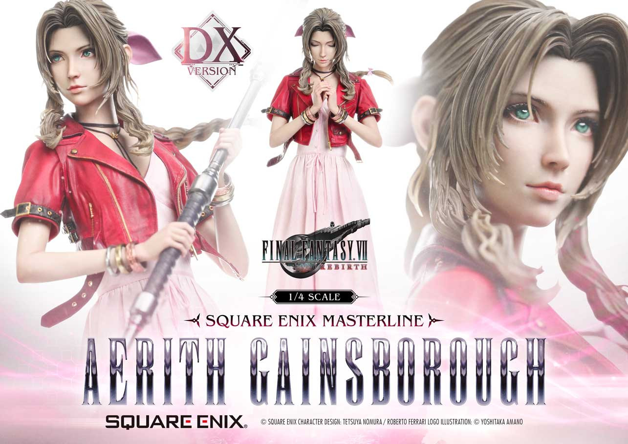 SQUARE ENIX : SEM-10DX - MASTERLINE FINAL FANTASY VII REBIRTH 1/4 Scale - AERITH GAINSBOROUGH DX VERSION