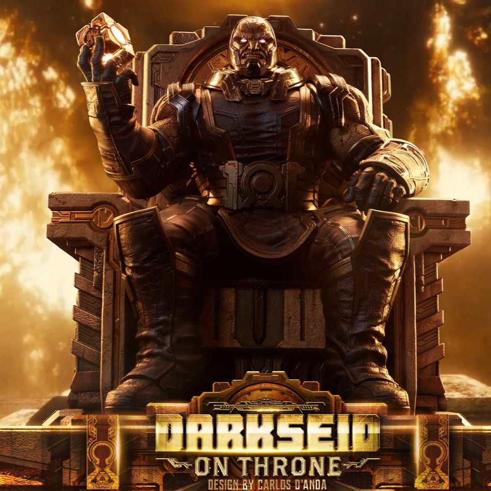 P1 TLCDC-03 Darkseid on Throne by Carlos D’Anda
