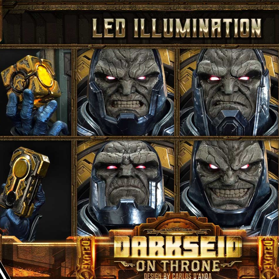 P1 TLCDC-03DX Darkseid on Throne by Carlos D’Anda DX