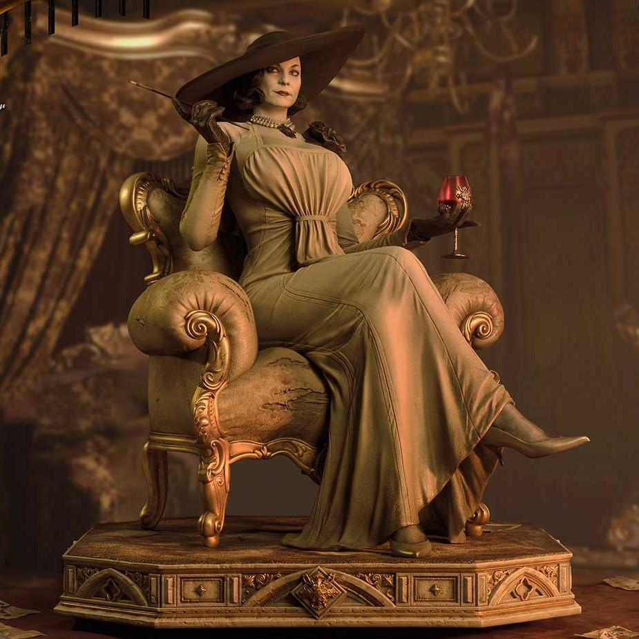 P1 LCRE-01 Throne Legacy Resident Evil Village Alcina Dimitrescu