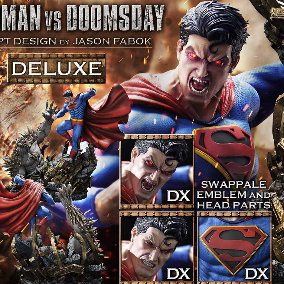 P1 UMMDC-05DX FABOK SUPERMAN VS DOOMSDAY DX