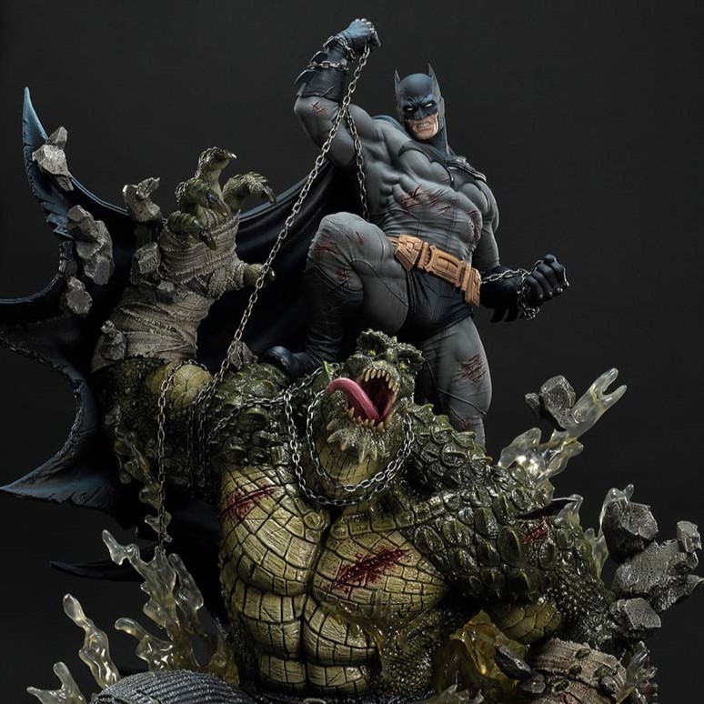 P1 UPMDC-07 BATMAN VERSUS KILLER CROC
