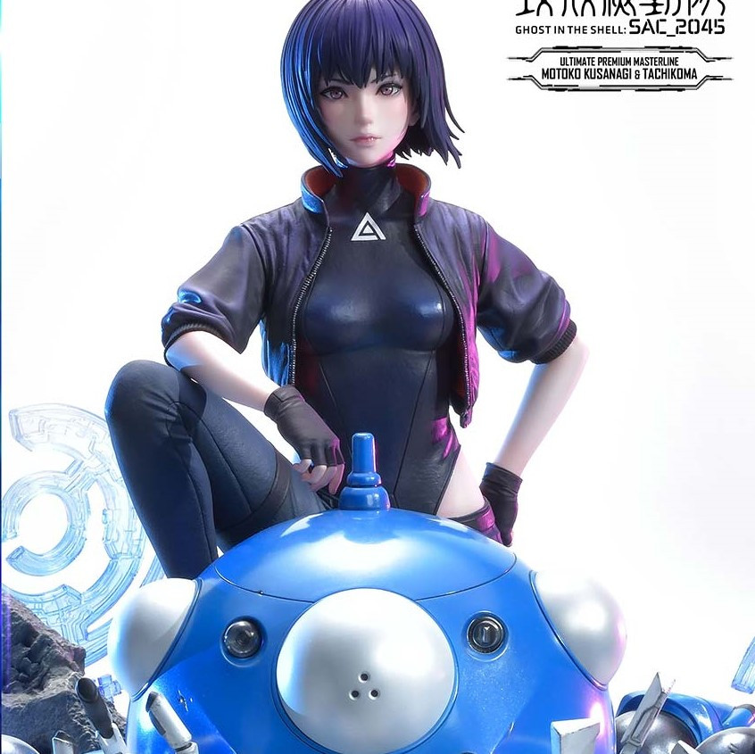 P1 UPMGITS-01 MOTOKO KUSANAGI AND TACHIKOMA