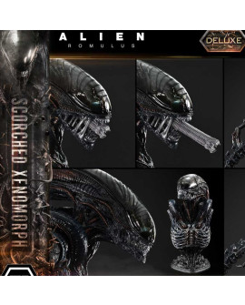 P1 MMXLAL-02DX XL Alien Romulus Scorched Xenomorph DX