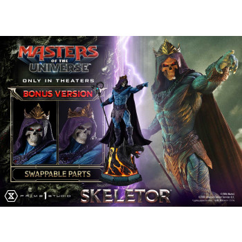 P1 REMMOU-03S Real Elite Masterline Masters of the Universe (2026 Film) Skeletor Bonus Version