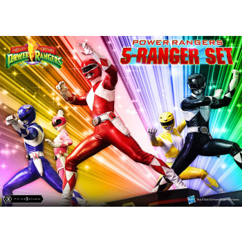 P1 PMPWR-01 Premium Masterline Mighty Morphin Power Rangers Power Rangers 5-Ranger Set