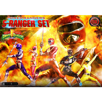 P1 PMPWR-01DX Premium Masterline Mighty Morphin Power Rangers Power Rangers 5-Ranger Set Deluxe Version