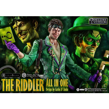 P1 REMDC-04DXS Real Elite Masterline Batman (Comics) The Riddler All In One (Design by Carlos D'Anda) DX Bonus Version