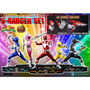 P1 PMPWR-01DXS Premium Masterline Mighty Morphin Power Rangers Power Rangers 5-Ranger Set DX Bonus 