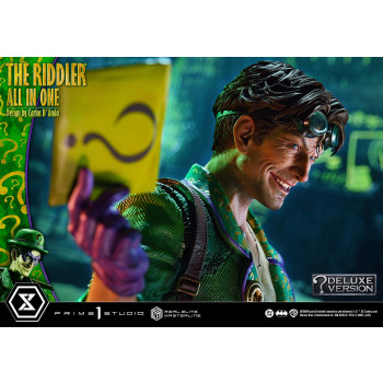 P1 REMDC-04DX Real Elite Masterline Batman (Comics) The Riddler All In One (Design by Carlos D'Anda) Deluxe Version
