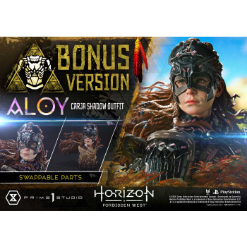 P1 REMHFW-01DXS Real Elite Masterline Horizon Forbidden West Aloy Carja Shadow Outfit DX Bonus Version