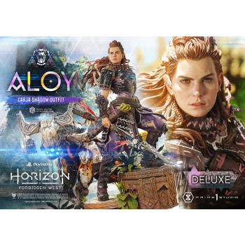 P1 REMHFW-01DX Real Elite Masterline Horizon Forbidden West Aloy Carja Shadow Outfit Deluxe Version
