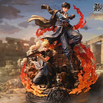 P1 CMFMA-02 Fullmetal Alchemist Roy Mustang & Riza Hawkeye
