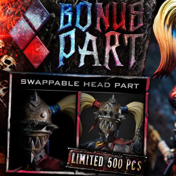 P1 MMDCMT-13DXS Dark Nights Metal Harley Quinn Who Laughs DX Bonus
