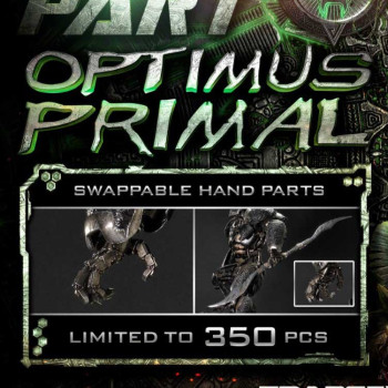 P1 MMTFM-37UTS Transformers RotB Optimus Primal ULT Bonus