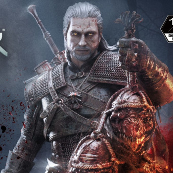 P1 MMW3-01BD Geralt of Rivia Battle Damage